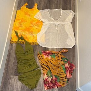 4 pc swim separates S